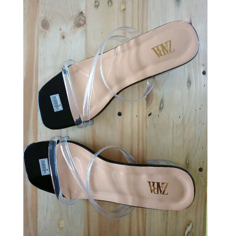 #sale Sandal Hak kaca ZARA / Sandal Andin hells 5cm Murah ZVB