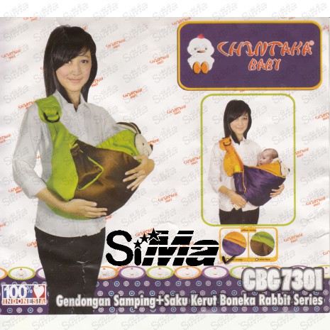 Gendongan Samping Saku Kerut Boneka Rabit Cintaka CBG7301 CBG 7301