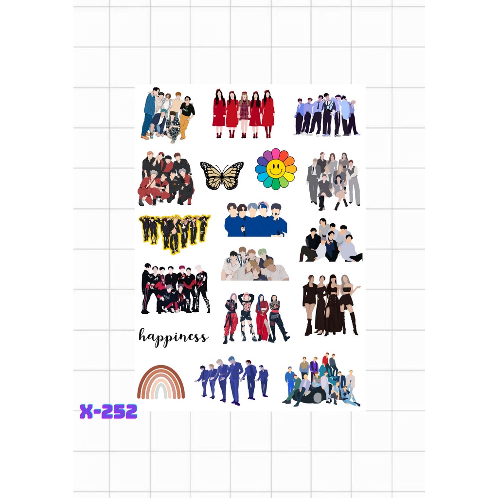

STIKER TUMBLR AESTHETIC KPOP X-252