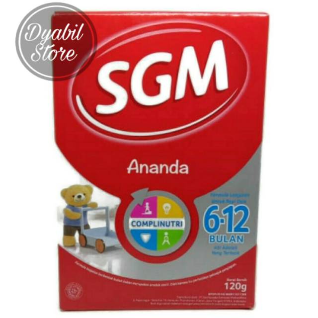 [BISA COD] SGM ANANDA 0-6 / 6-12 BULAN | SUSU BAYI