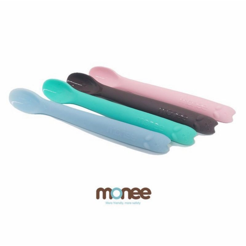 MONEE Silicone Baby Spoon Weaning Food