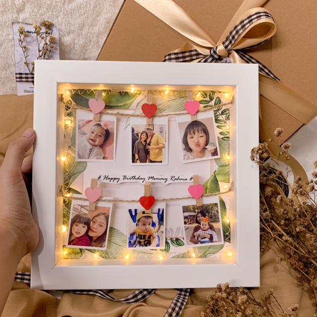 Photo LED in Frame - kado ultah murah