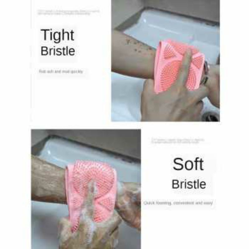 Sikat Punggung Untuk Mandi Penggosok Badan Silicone Scrub Brush