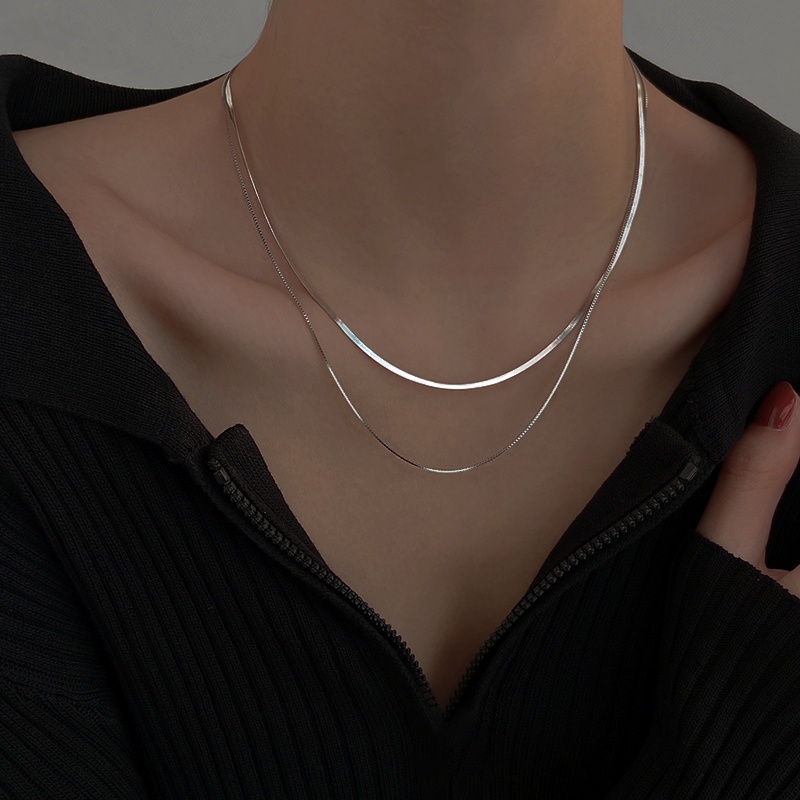 Snake Bone Necklace Accessories Clavicle Chain Hip Hop Short
