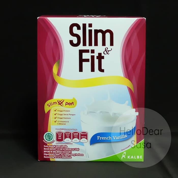 

Slim & Fit French Vanilla (312gr) (6 Sachet x 53gr)