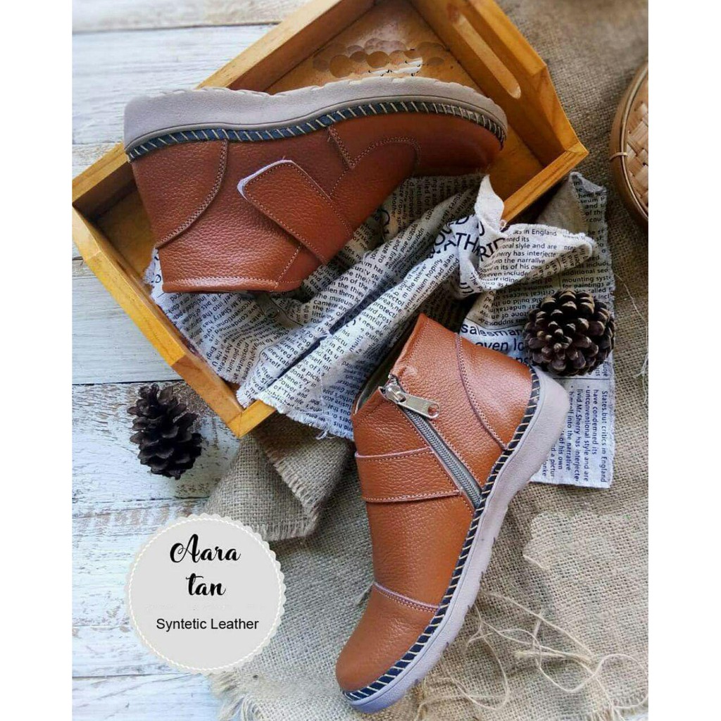 Sepatu Amelia Boots Premium Qualty