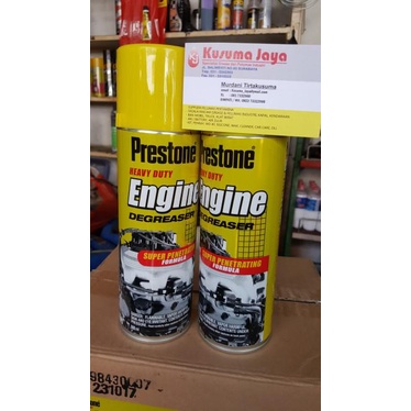 Cleaner Blok Mesin - Prestone Heavy Duty Engine Degreaser Instant