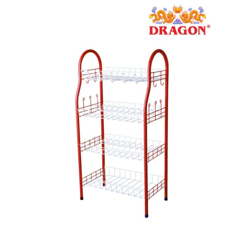 RAK PIRING SUSUN 4 DRAGON / RAK JADUL / RAK PIRING BESI