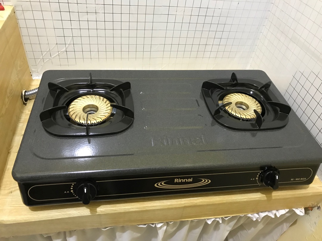 Kompor Gas Rinnai Ri 602bgx Ri 602 Bgx Kompor Gas 2 Tungku