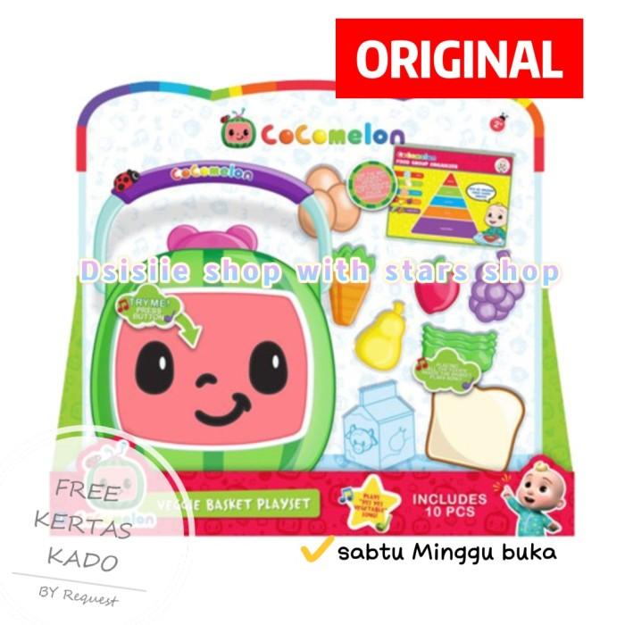 Cocomelon Veggie Basket Playset Original - Peralatan Masakan Anak 56