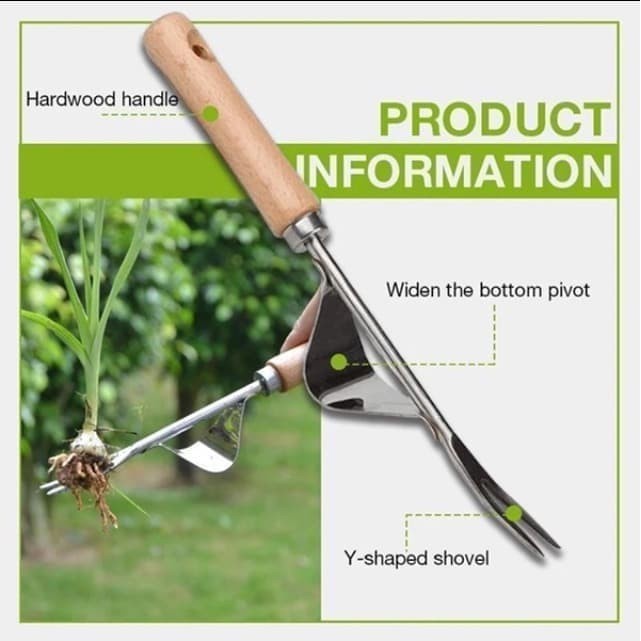 BAROKAH GAMIS Garden Hand Weeder tool fork multifungsi alat cocok tanam gardener kit