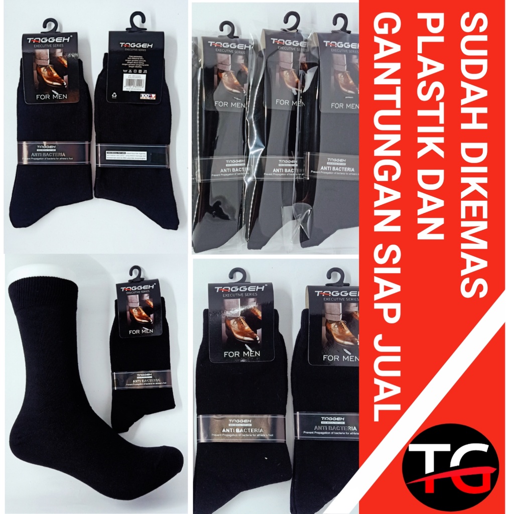 Harga 12 pasang | KAOS KAKI HITAM POLOS TAGGEH | KAOS KAKI KASUAL | KAOS KAKI PRIA DIBAWAH SEBETIS