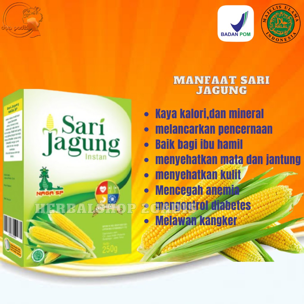 

Bubuk minuman bubur susu sari jagung NAGA SP 250g cocok untuk anda yang pengen diet
