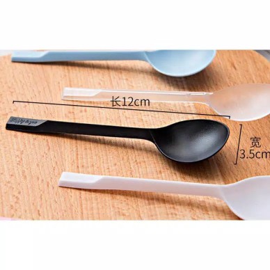 Sendok Buah Sendok Makan Sendok Plastik Bulat