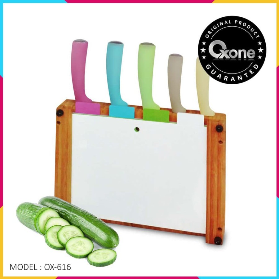 OX-616 FANCY Knife &amp; Board Set Oxone