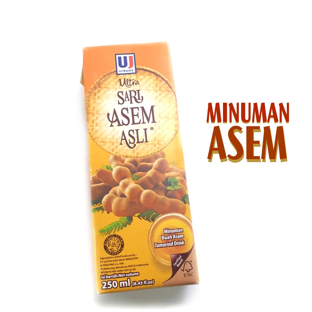 

Minuman Sari Asem Asli Ultra Jaya 250 ml