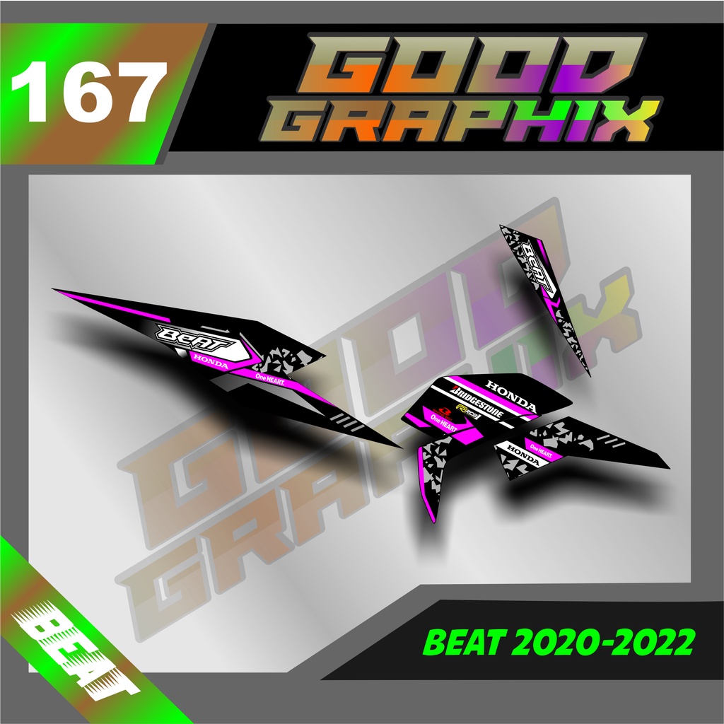 STRIPING BEAT 2021 VARIASI STIKER BEAT 2021