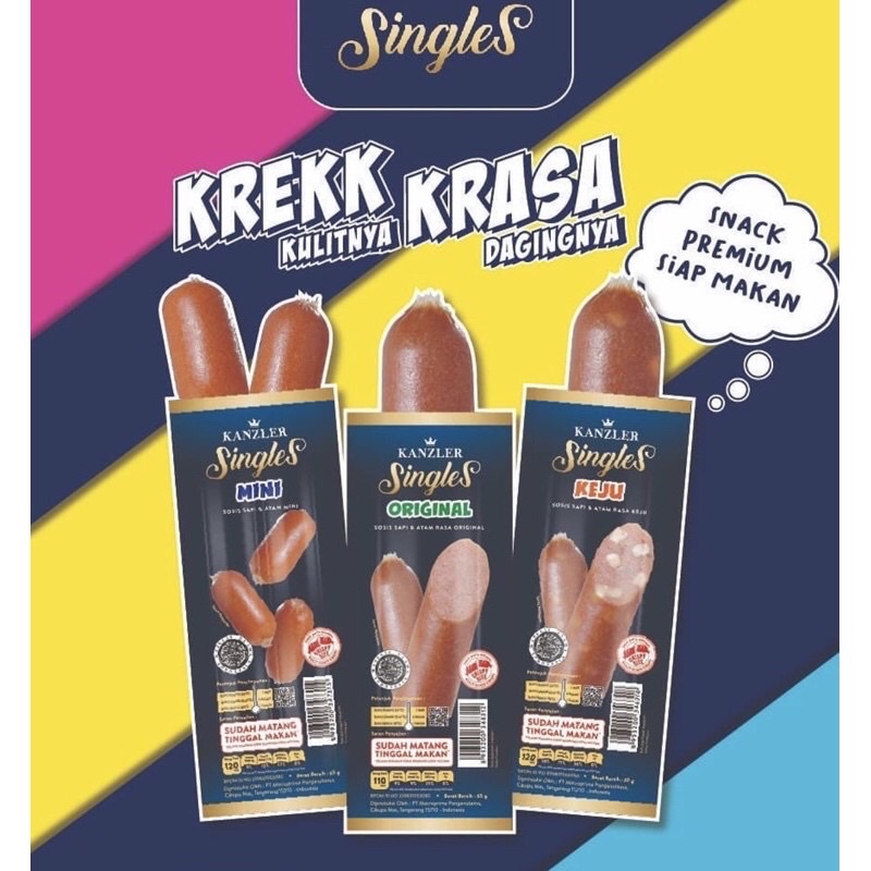 

Sosis kanzler singles 65gr