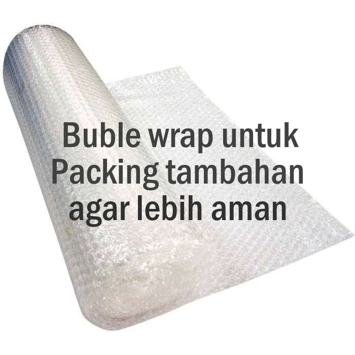 Extra buble wrap plastik gelembung untuk packing tambahan