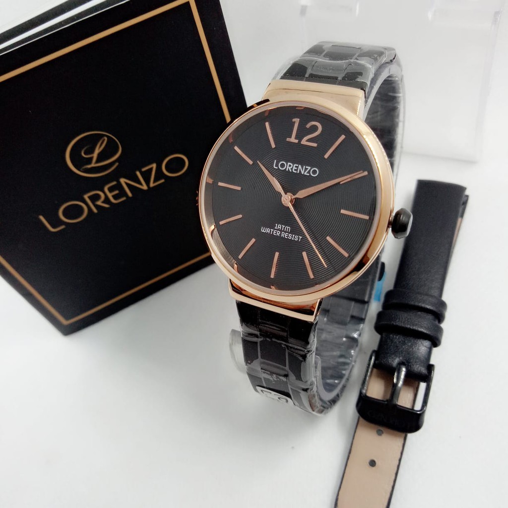 Jam Tangan Wanita Lorenzo Original freeTali