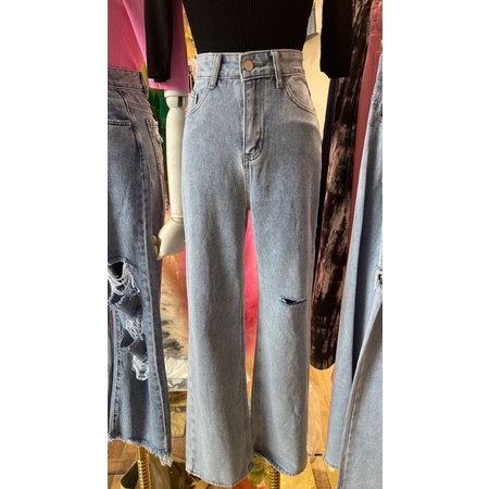 jeans denim wanita/ jeans import bangkok