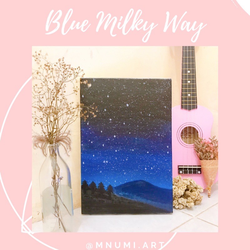 Blue Milky Way