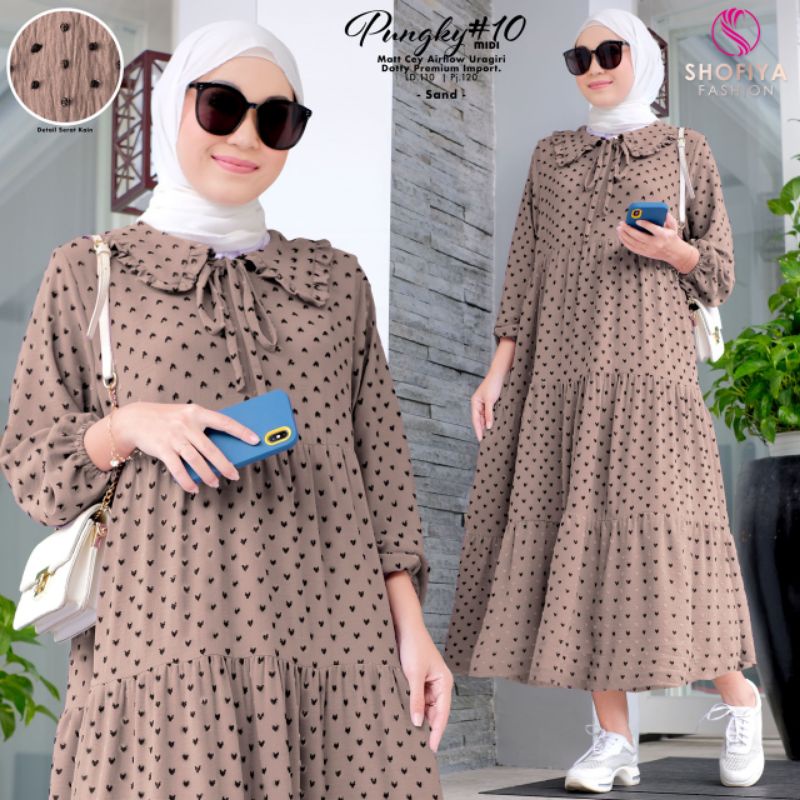 PUNGKY MIDI #10 DRESS BY SHOFIYA