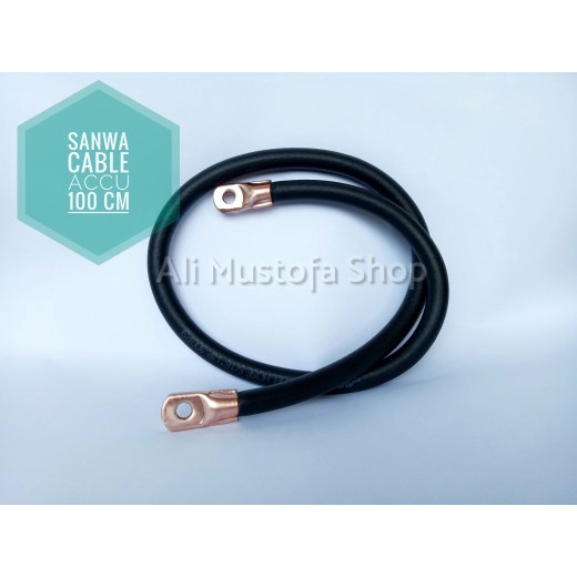 Kabel Aki Accu Mobil Diesel Sanwa 24volt 100cm Murah Berkualitas Produsen Charger Aki Mobil Skun Tem