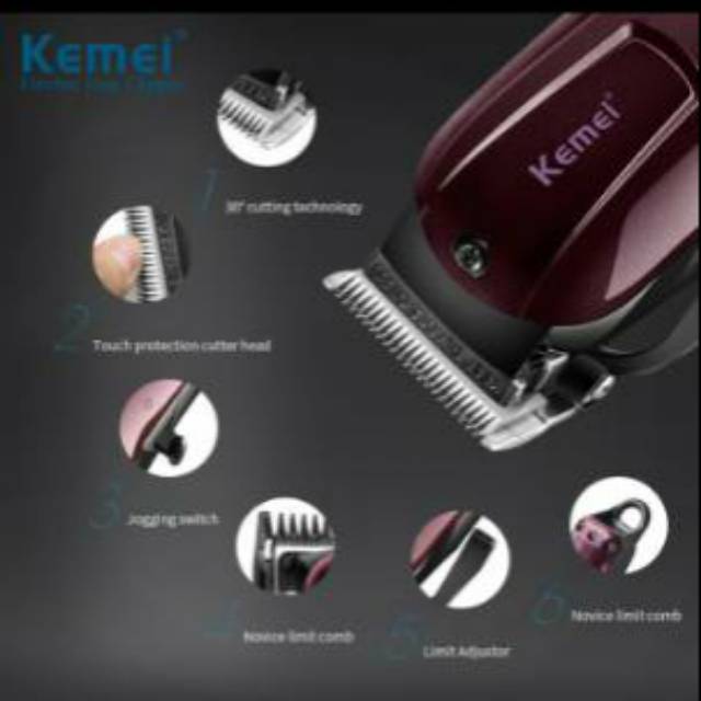 Alat Cukur Rambut Kemei KM-2600 Original/ kemei km-2600 Cordless