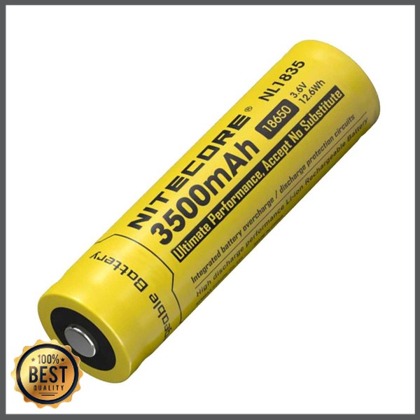 TG-BB026 NITECORE 18650 Baterai Li-ion 3500mAh 3.6V - NL1835