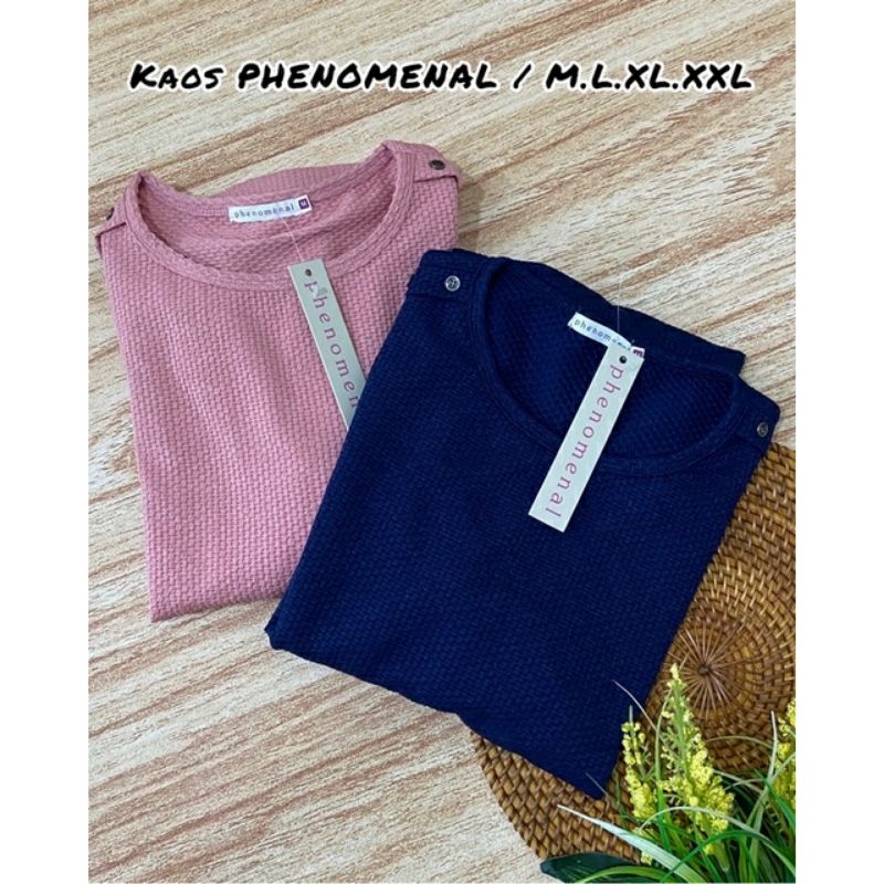 T-Shirt || Kaos Atasan Wanita || Kaos Phenomenal