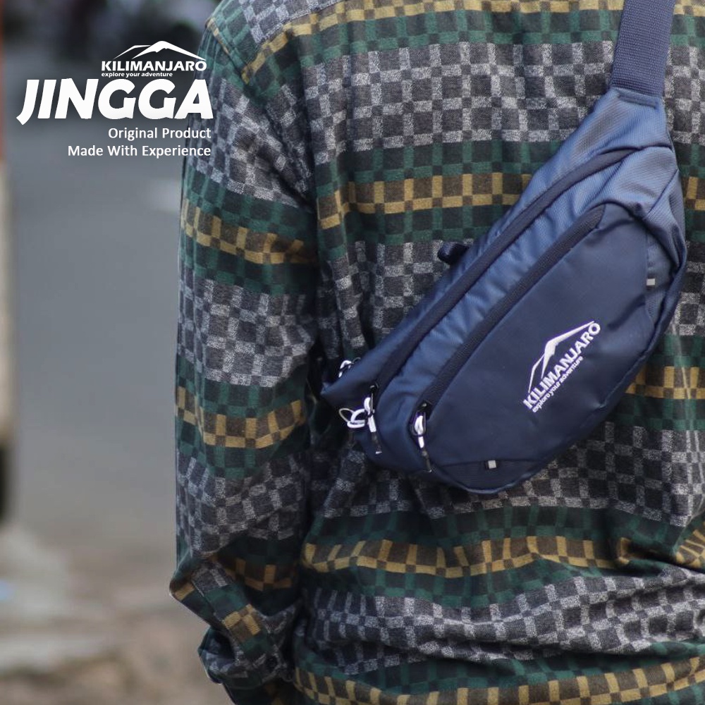 Waist Bag Kilimanjaro Jingga - Tas Pinggang Kilimanjaro Jingga - Waistbag Kilimanjaro