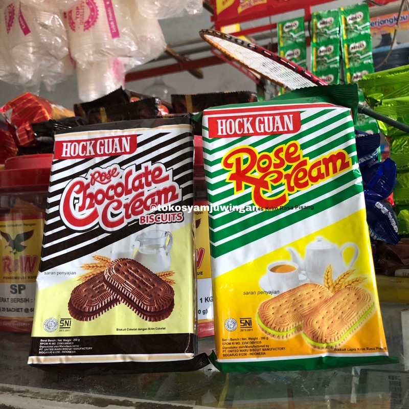 

Biskuit Lapis Hock Guan Pisang/Chocolate Cream 200gr