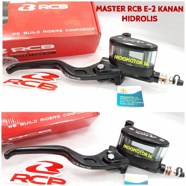 Jual Master Rem KANAN Racing Boy Tabung Kaca Black | Shopee Indonesia