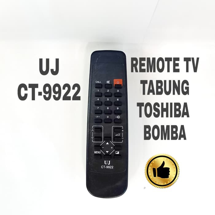 REMOTE TV TABUNG TOSHIBA BOMBA UJ CT-9922