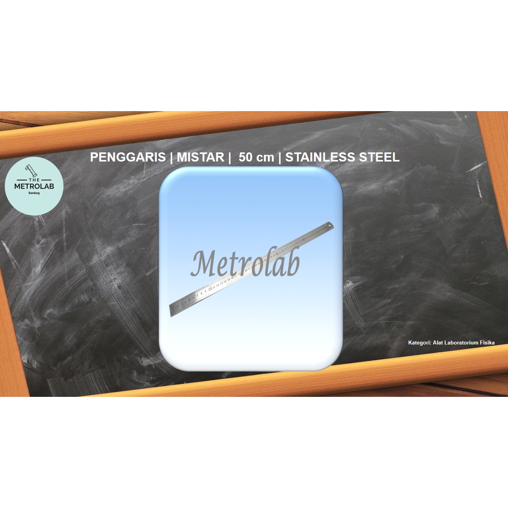 

Penggaris Logam | Mistar Logam | 50 cm | Stainless Steel