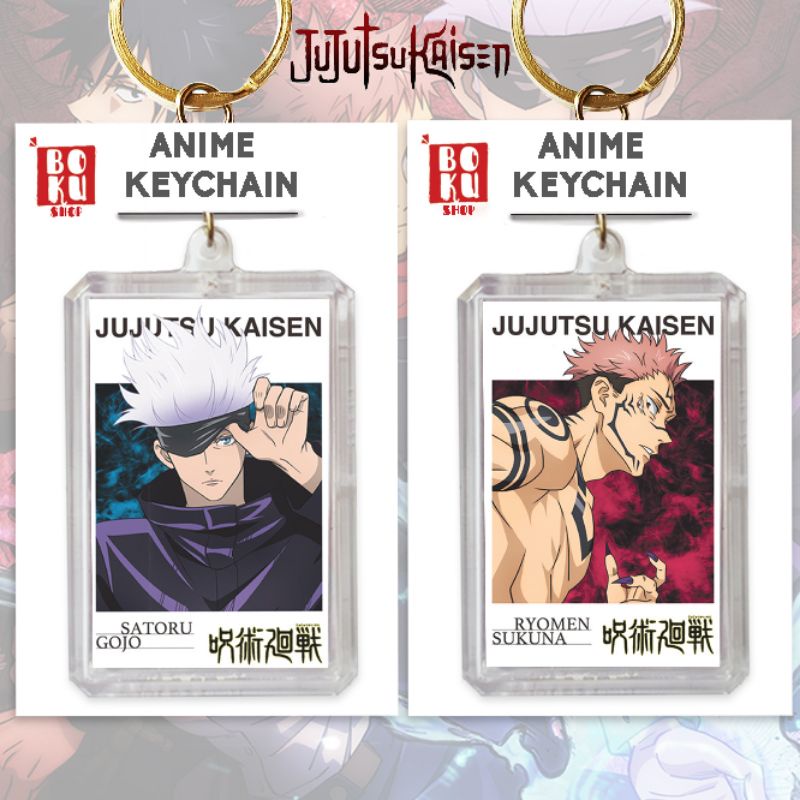 Jual Gantungan Kunci Murah Anime Jujutsu Kaisenkeychain Animeganci Animejujutsu Kaisen