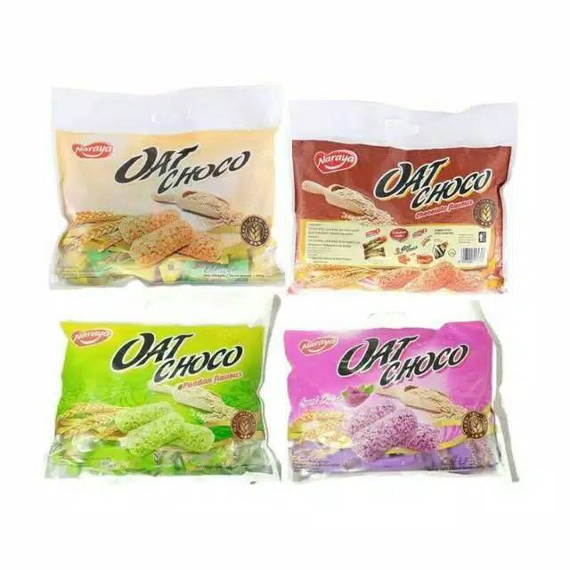 

Naraya oat choco 400gr (isi 40 pcs X @10gr)