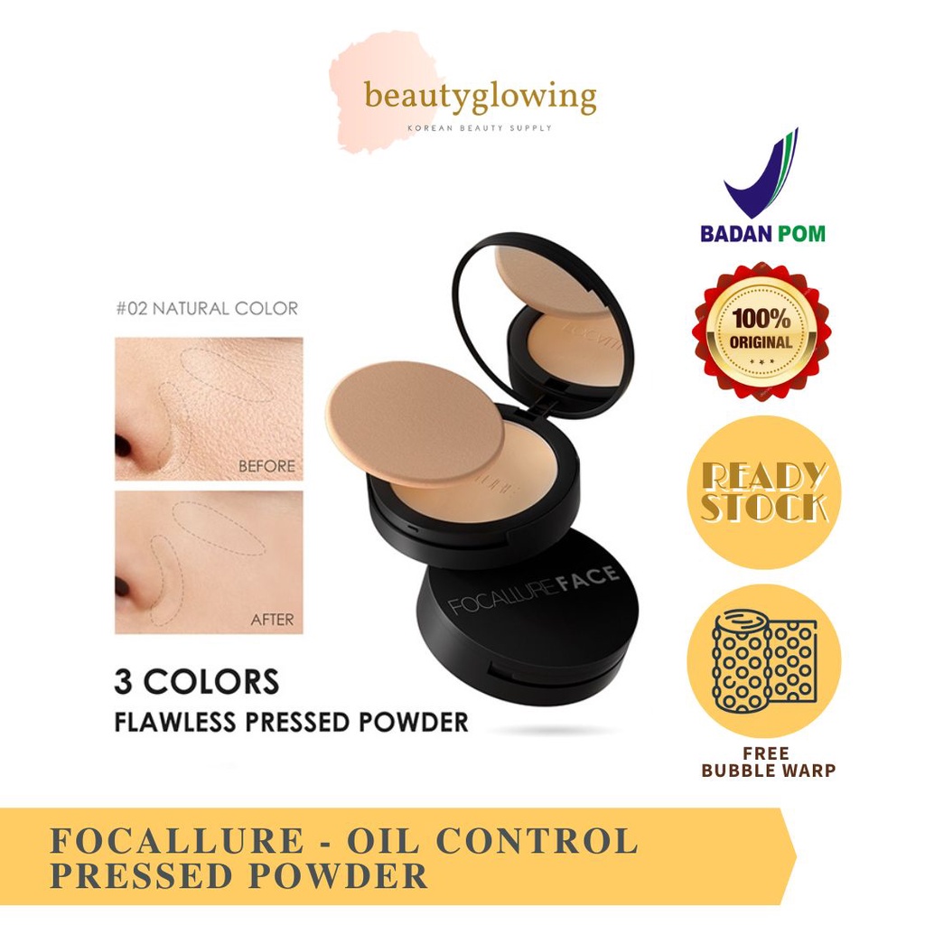 FOCALLURE PRESSED POWDER FA16