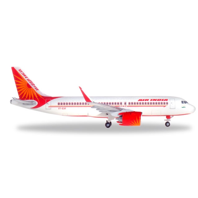 Herpa Air India Airbus A320NEO - VT-EXF 1/500 Diecast