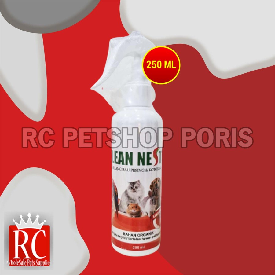 Pengilang Bau Organik Aman Clean Nest Spray 250ml