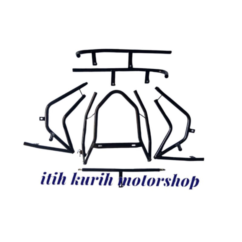 tubular crashbar beat street deluxe