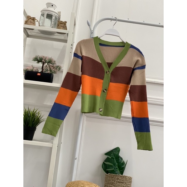 FW B1119 Cardigan Rajut import Premium Quality