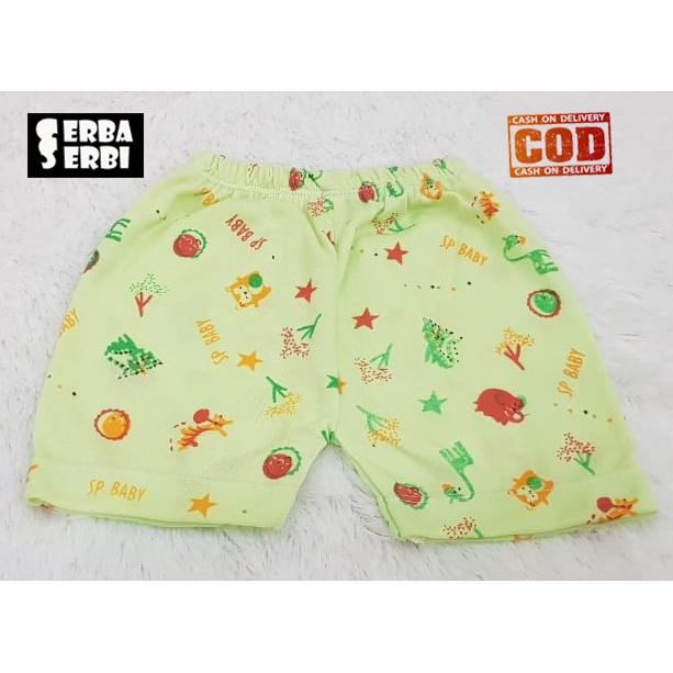 (1 LUSIN) CELANA POP BAYI/CELANA PENDEK BAYI/CELANA KOLOR BAYI