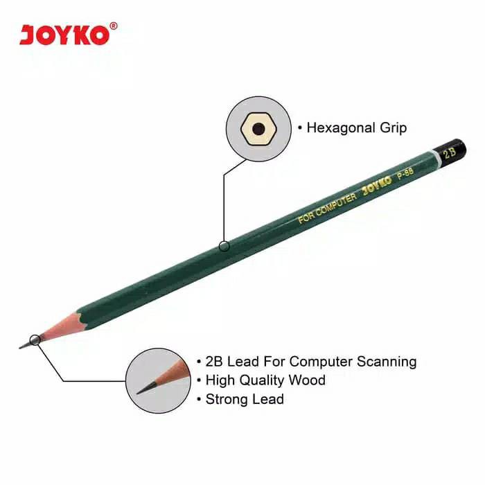 Pensil Joyko P-88 2B Grosir (1 Lusin)