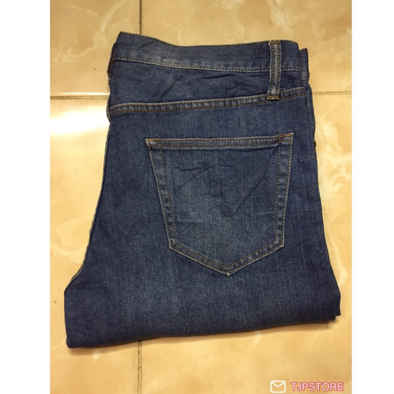Celana Jeans denim Second Bekas Branded Topvalu Blue Size 36
