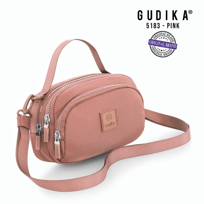 Tas Selempang Garansi 100% Produk Original Tas wanita GUDIKA 5183 High Quality - pink hitz viral, se