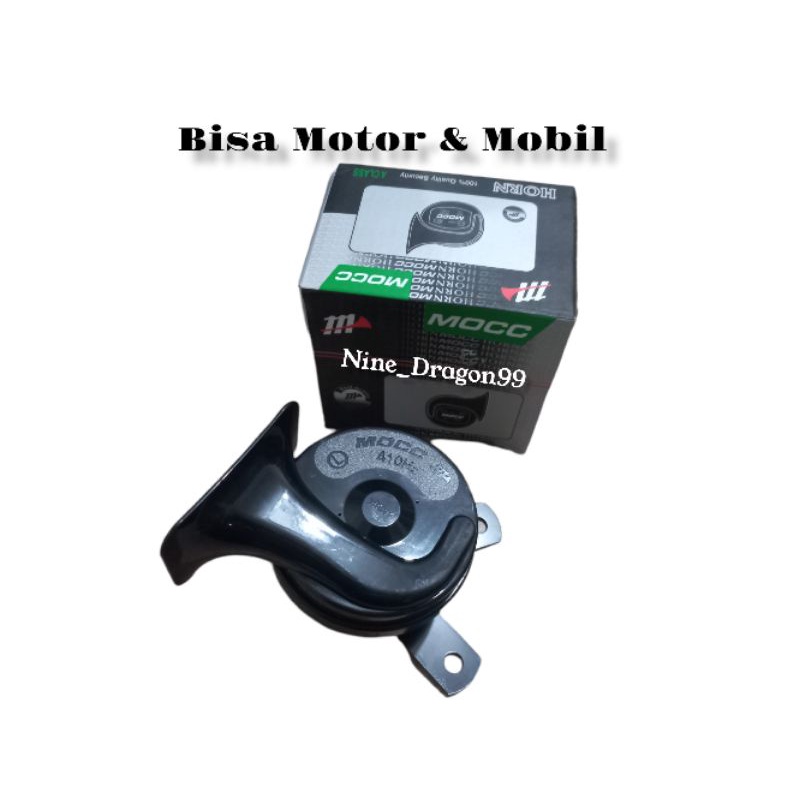 Klakson Keong Double + Relay 4 Kaki 12 Volt MOCC OKD Bisa Buat Motor - Mobil Universal