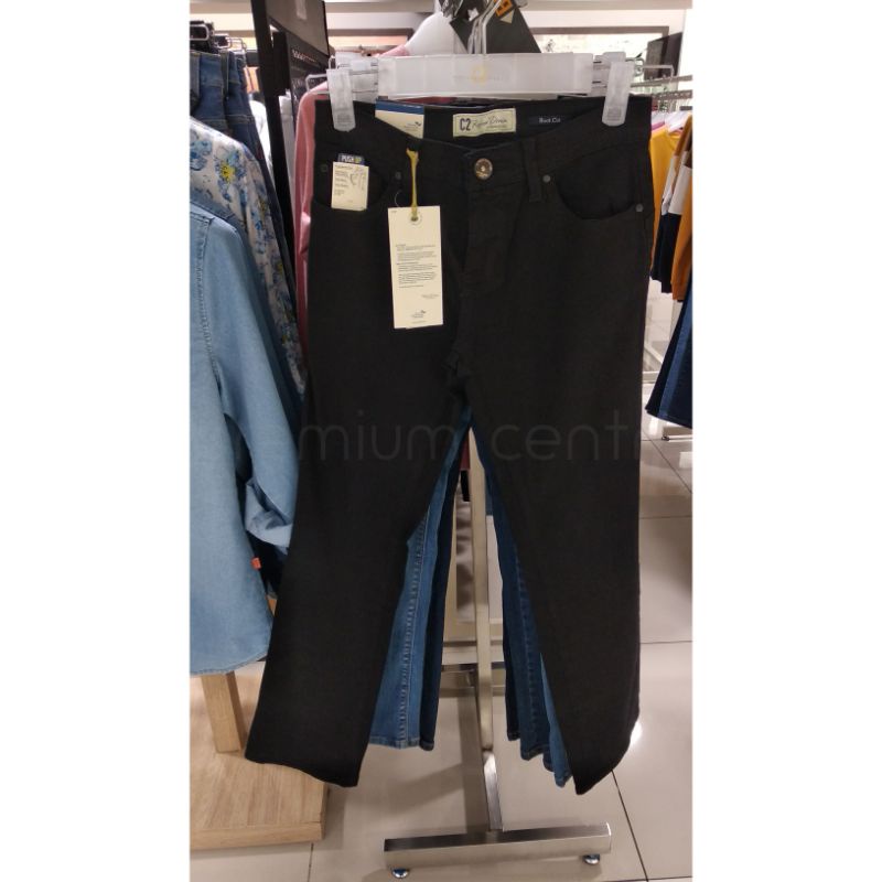 C2 - BOOTCUT | CELANA HITAM C2 ORIGINAL CELANA CUTBRAY HITAM WANITA ORI