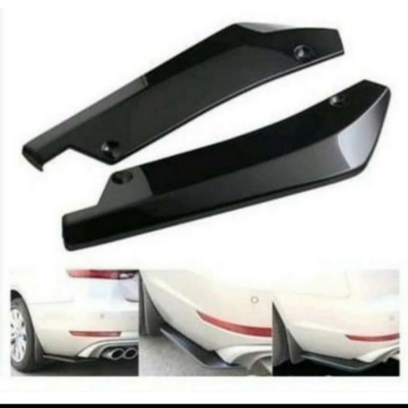 wingled belakang wing diffuser body mobil universal